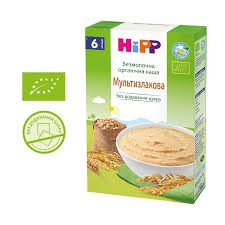 HIPP Каша б/молочна органіч.б/глютенова мультизлакова з 4міс.200